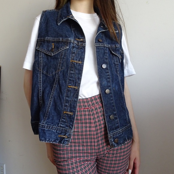 DENIM VEST JACKET - Picture 3 of 7
